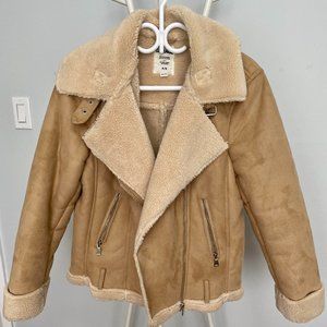 Garage - Coat - Size M -  Brown sugar - NWOT